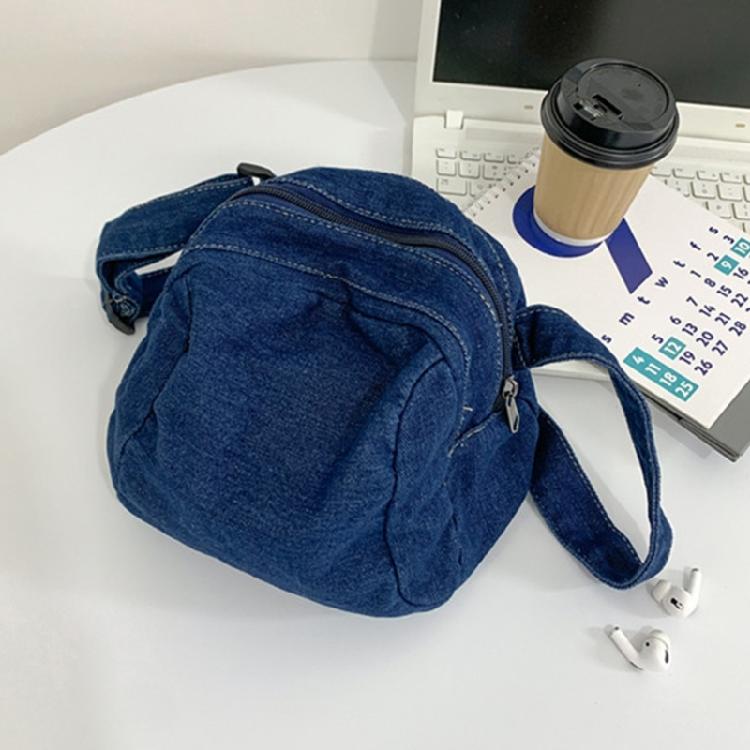 Denim Shoulder Bag Casual Handbag Women Girls Men Travel Crossbody Bag Tote Bags
