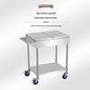 Stainless Steel Commercial Mobile Spice Cart