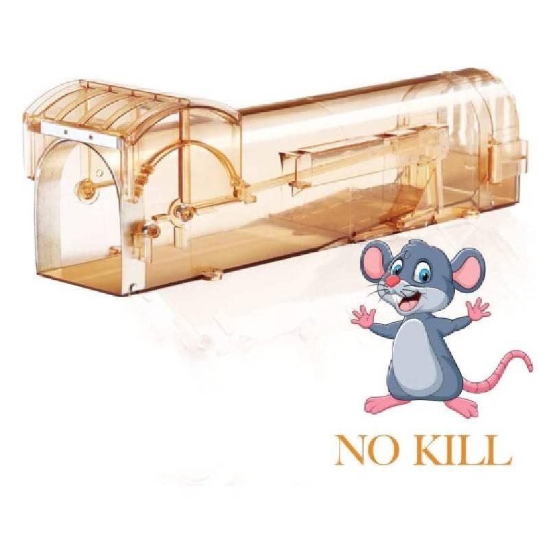 No Mouse Trap Kill The Mice Pets And Children Friendly Rodent Trap Secure Brown