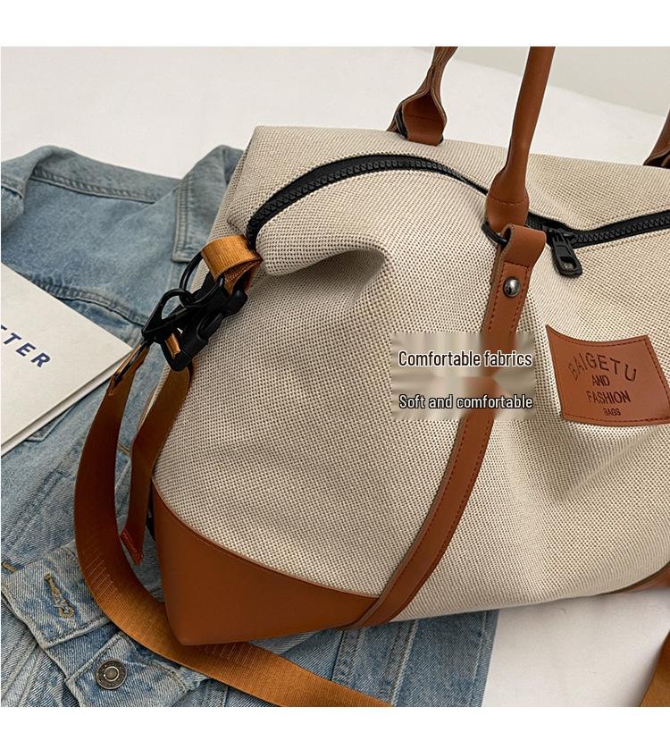 Damen Leichte Umhänge-Sport- und Gymnastiktasche mit großem Fassungsvermögen für Pendler und Yoga