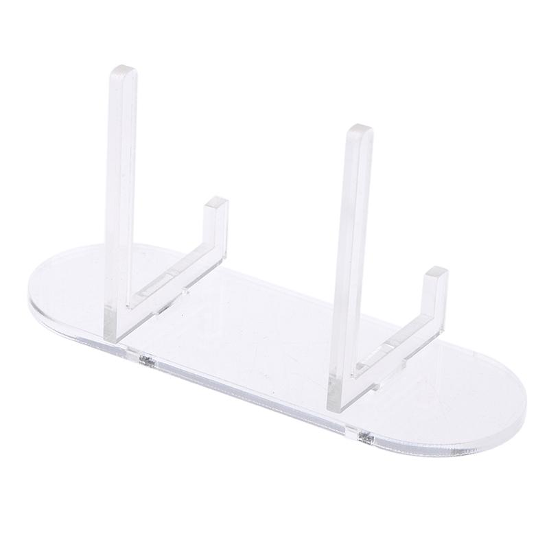 1/3/5 Pcs Transparent Display Stand Multi-Purpose Acrylic Storage Holder For Photo Plate Card Display