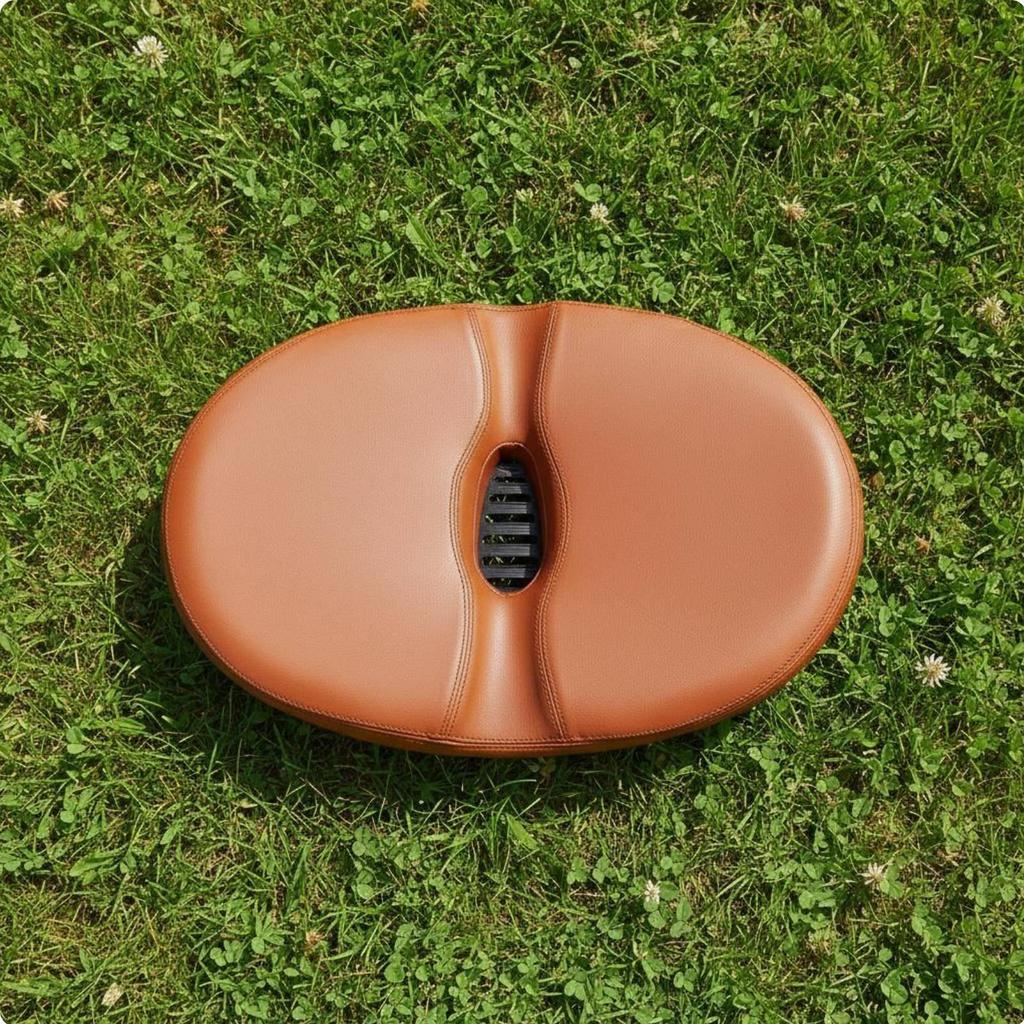 Bezsedlové sedlo na kolo Tlumení nárazů Široké Kolo Ergonomický design pro jízdu na dlouhé vzdálenosti Černá