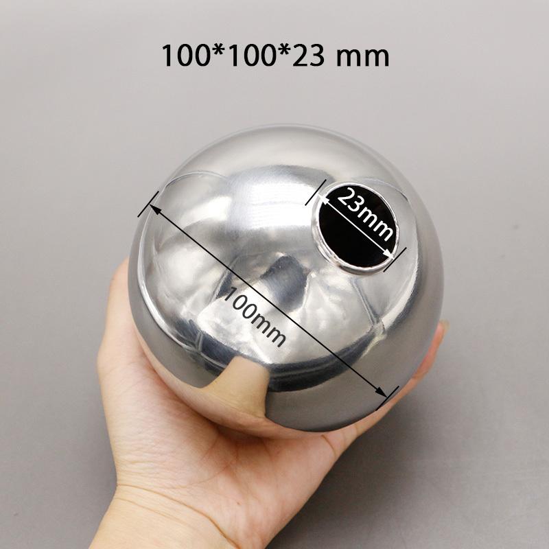 Customized 1pc 100*100*23mm Magnetic Stainless Steel Float Ball for Water Level Float Switch