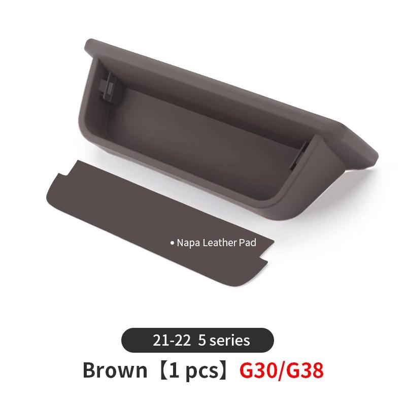 2025 Hot For BMW 5 Series G30 G38 Car Dashboard Console Storage Box Stowing Tidying Auto Dash Organizer Glasses Phone Holder Acc
