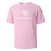 Unisex Summer Pattern Printed Short Sleeved Tshirt Fashionable And Simple Round Neck Tshirt Versatile Tshirt