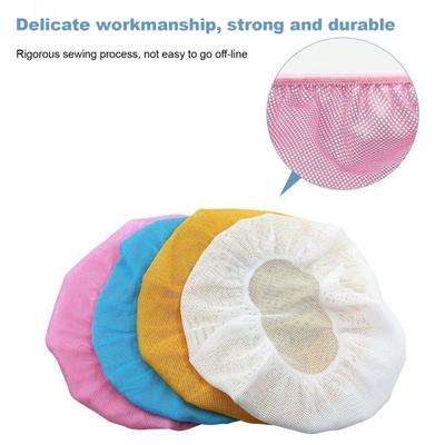 Reusable Bakery Hat Mesh Chef Cap Soft Breathable Friendly To Skin Washable Cooking Cap Protective Headwear