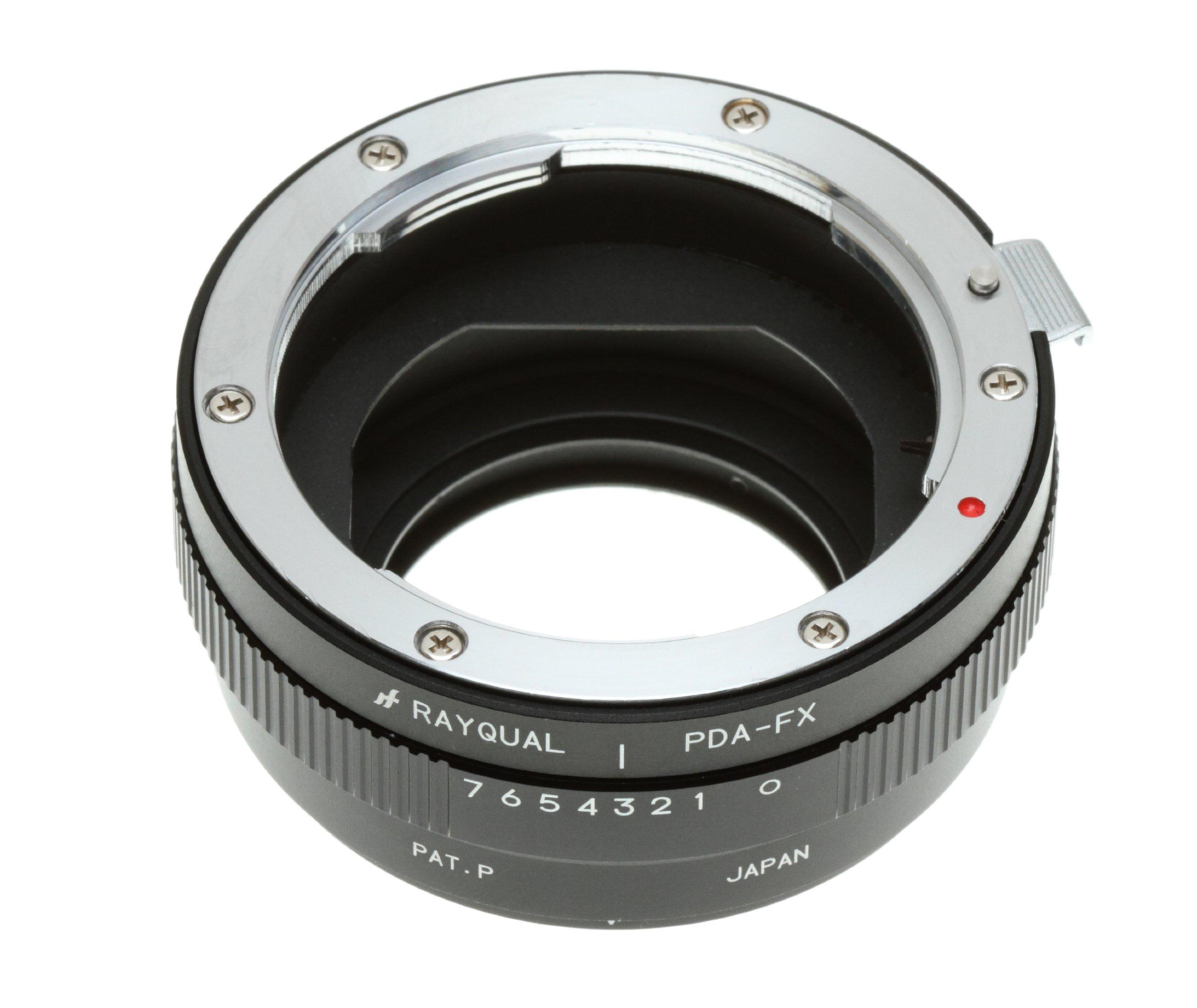

Rayqual Japanese Lens Mount Adapter for Pentax DA Mount Lenses to Fuji X Mount Cameras PDA-FX