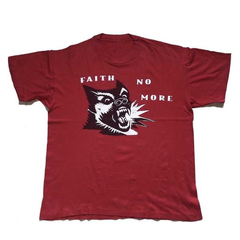 Винтажная Красная Футболка FAITH NO MORE Унисекс Концертная S - 5XL SG509 Унисекс Футболка XXXL