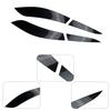 For Volkswagen Golf 6 MK6 GTI R 2009 2010 2011 2012 Rear Tail Light Lamp Eyelid Trim Cover Headlights Eyebrow Eyelids Trim