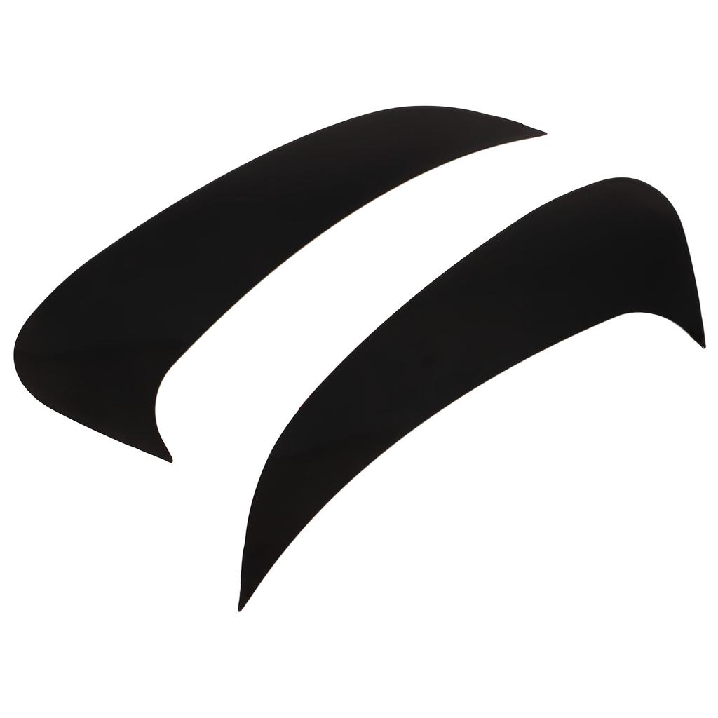 2pcs Rear Bumper Air Vent Spoiler Left Right Glossy Black Replacement for Mercedes?Benz C?Class