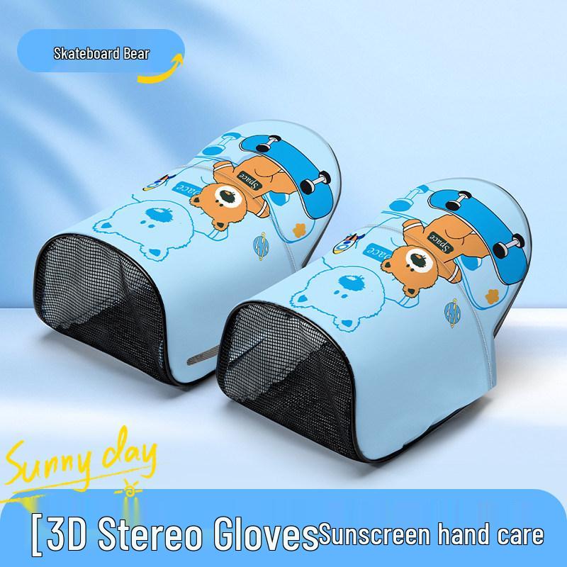 Summer 2025 UV Protection Windproof Electric Vehicle Gloves: Lightweight, Breathable, Waterproof Hand Protector.