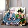 Custom 1pc Hunter X Hunter Adventure Blanket, Soft And Comfortable Blanket, Casual Warm, Camping Travel Blanket, Birthday Gift Q912128