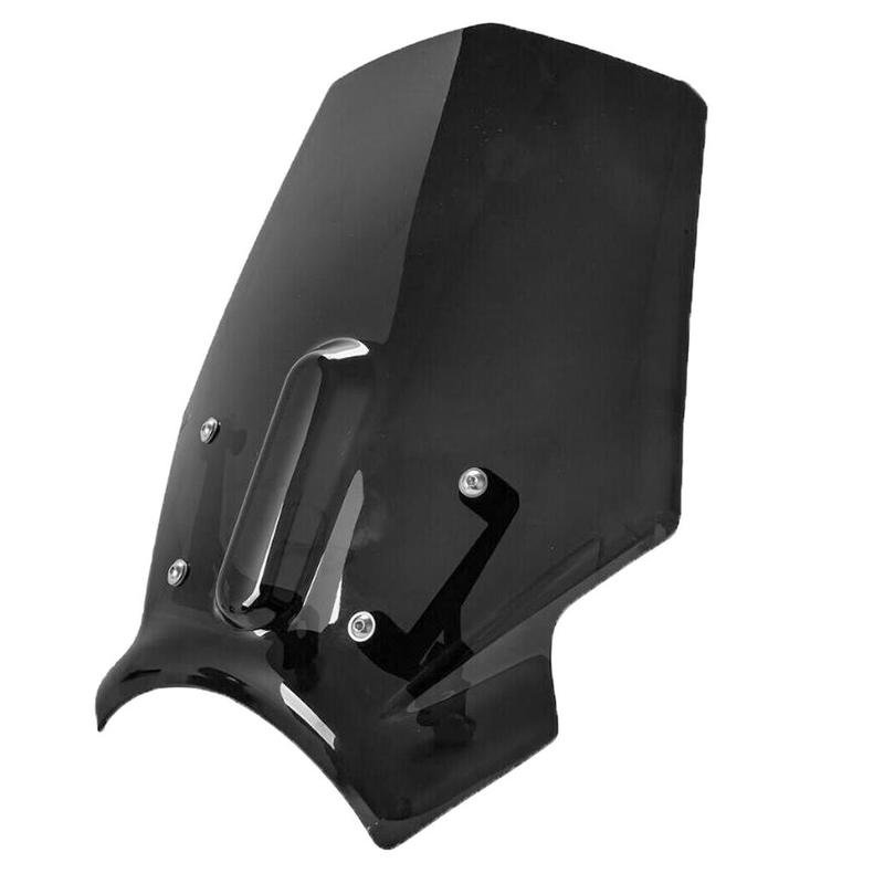 Windshield WindScreen Fly Screen Wind Deflector Visor for HONDA CB650R Black