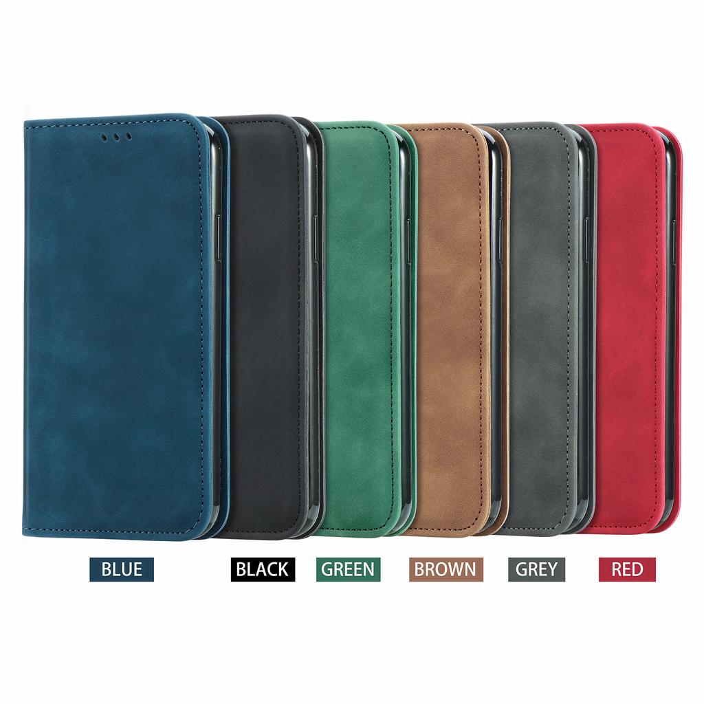 Leather Case For OPPO A5 A9 A53 2020 A74 A72 A52 A91 A96 A54 A95 A94 A92 A57 A77 A78 A98 A16 A16S A15 A15S A17 Flip Case Cover