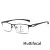 Women Ultralight Multifocal Glasses Men Vintage Business Office Reading Glasses Fashion New Near and Far Eyeglasses Diopters