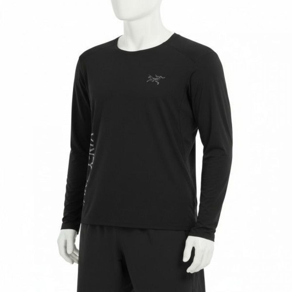 Arc Teryx 25fw Norvan Downword Logo Ls Man Atpfm10255blk BLACK/L (around 105)