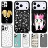 Zahnarzt Zahnmuster Handyhülle für iPhone 17 Air 16 15 11 12 14 13 Pro Max Stoßfeste Hülle