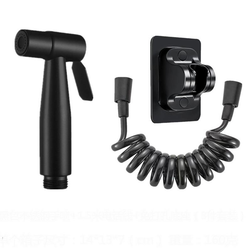 Bathroom Single Cold Water Toilet Bidet Sprayer Faucet Stainless Steel Shower Bidet Wall Mounted Woman Cleaner