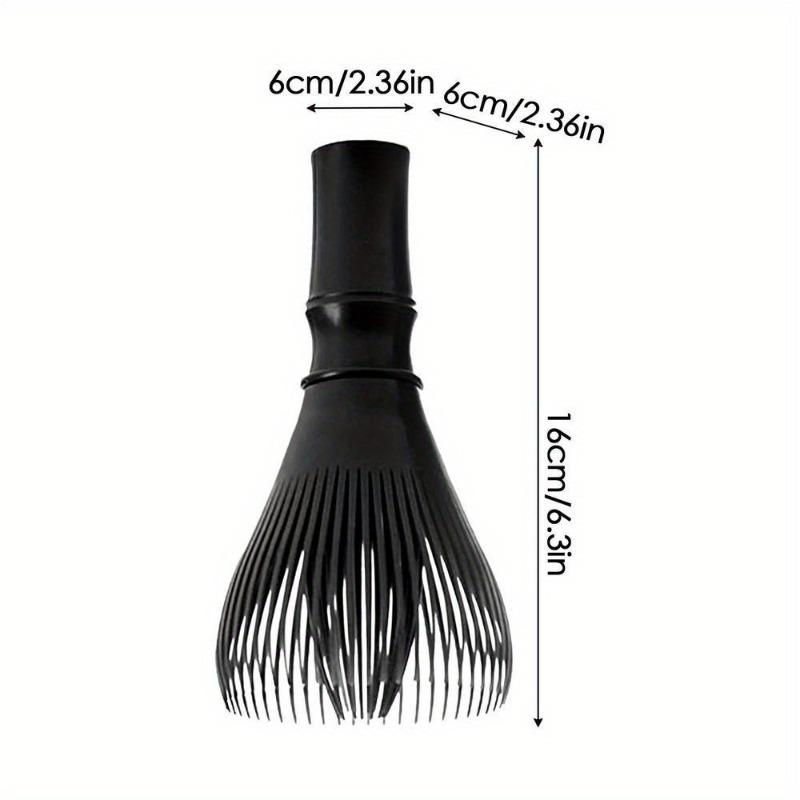 1PC Resin Matcha Whisk Chasen Brush Tools for Matcha Green Tea Powder Reusable Powder Whisk with Whisk Holder Tea Ceremony.