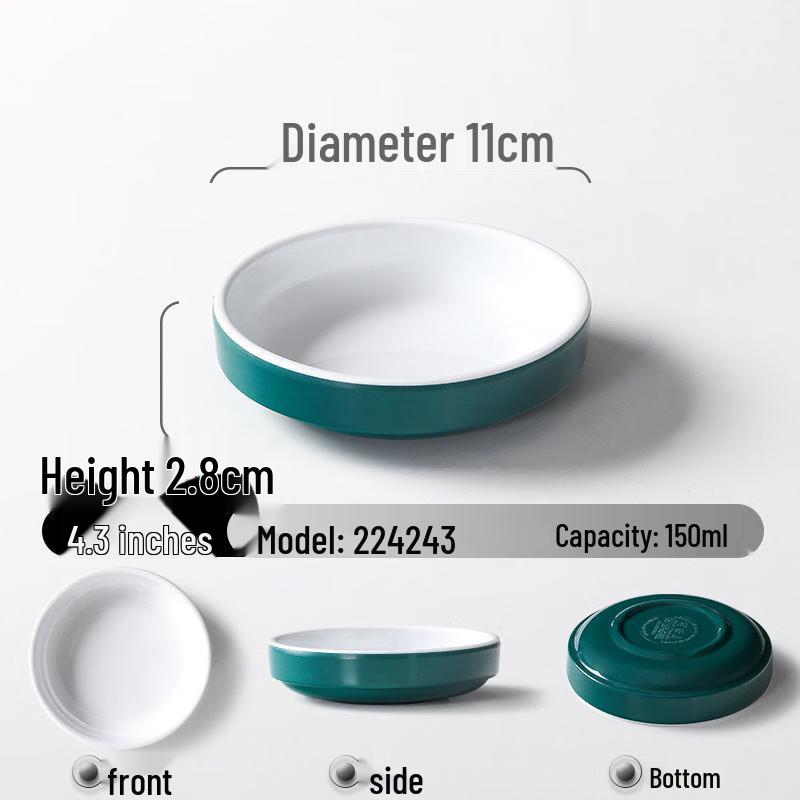 Melamine Commercial Small Bowls (10-Pack)