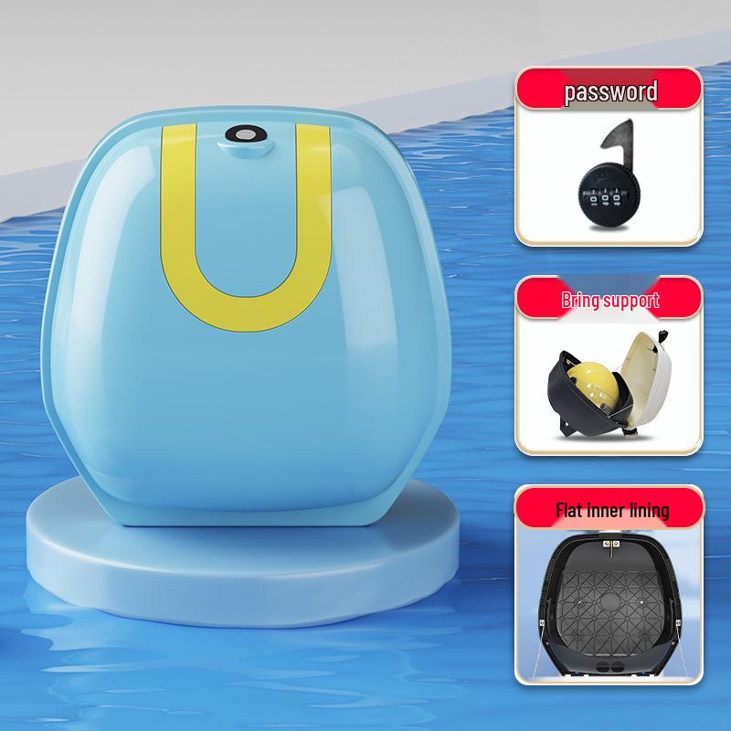Rear Trunk Storage Box for Yadea DQ6S, Aima Vava, Tailing, and Xiaoniu Electric Scooters