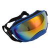 Dog Sunglasses Windproof UV Proof PC TPU with Adjustable Strap Pet Goggles for Outdoor Skiing Blue