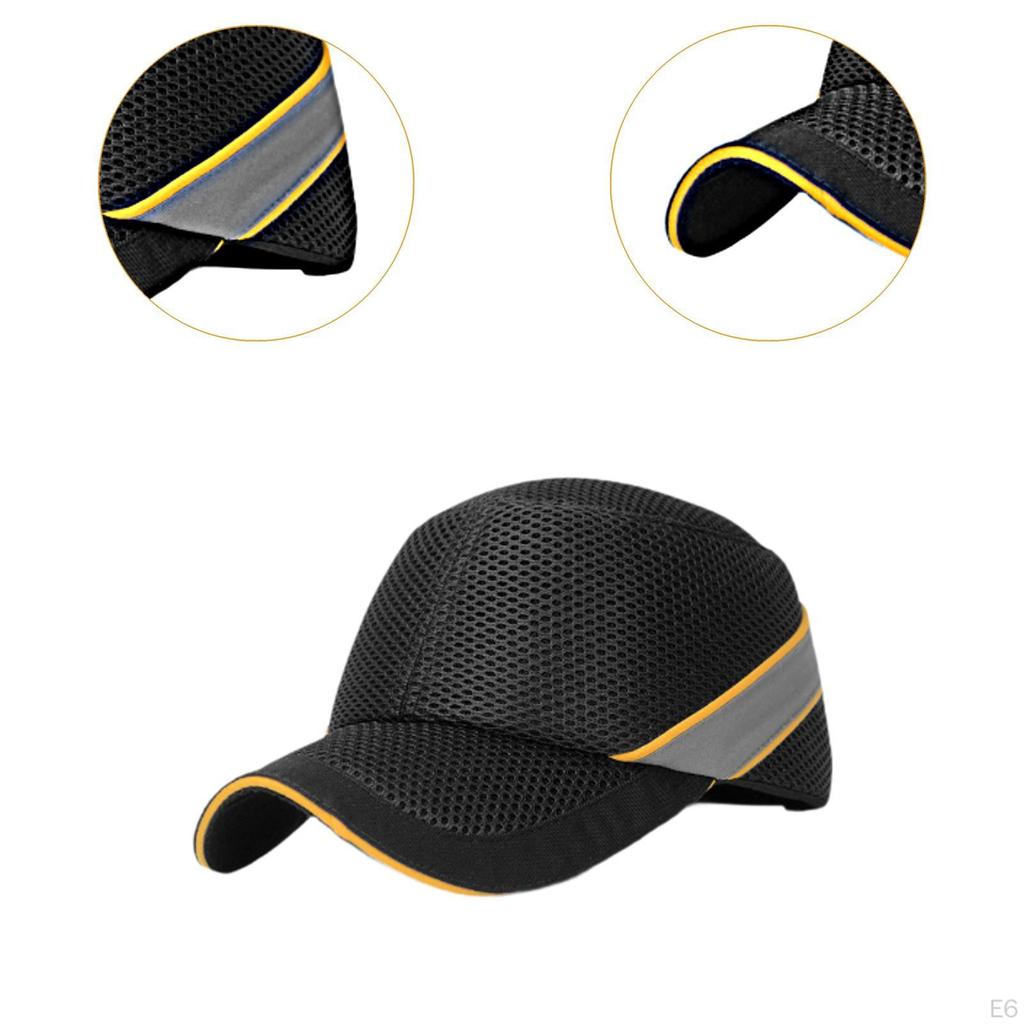 Bump Cap Baseball for Men Women Gifts Shockproof Versatile Hard Hat Headgear Gardening Gym