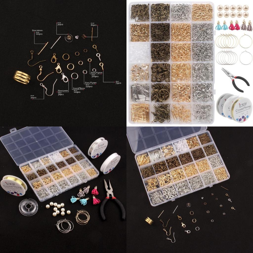 A52E Jewelry Making Necklace Repair Jewelry Making Supplies with Jump Rings China Mainland