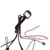 IDISON HID Wiring Harness 12V 130W 1pc Cable Wire Relay Wire Harness Controller for BI LED Projector Lens Installation Car Part