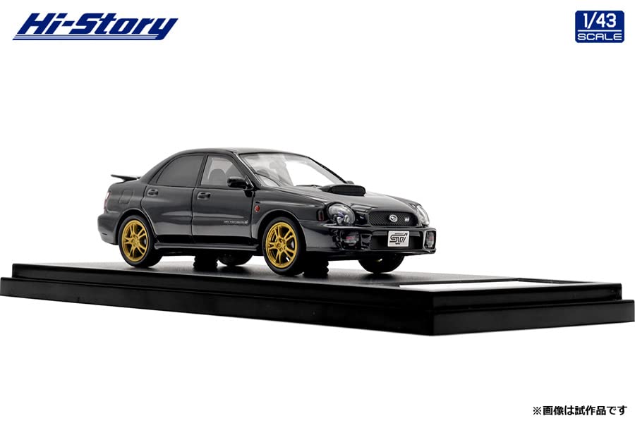 Hi Story Subaru IMPREZA WRX STi Midnight Black Mica Completed Product 1/43 (2001)