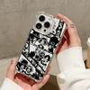 Anime Luffys Zoros Phone Case For iPhone 17 16e 16 15 14 13 12 11 Mini Air Pro Max X XR XSMax 7 8 Plus Anti Fall Clear