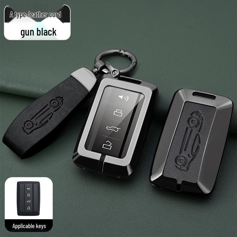 Tank 300 Car Key Cover Set: Compatible Key Shell & Protective Wrap with Buckle
