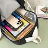 School bag high value fresh and sweet ins make-up bag handbag high school students large capacity