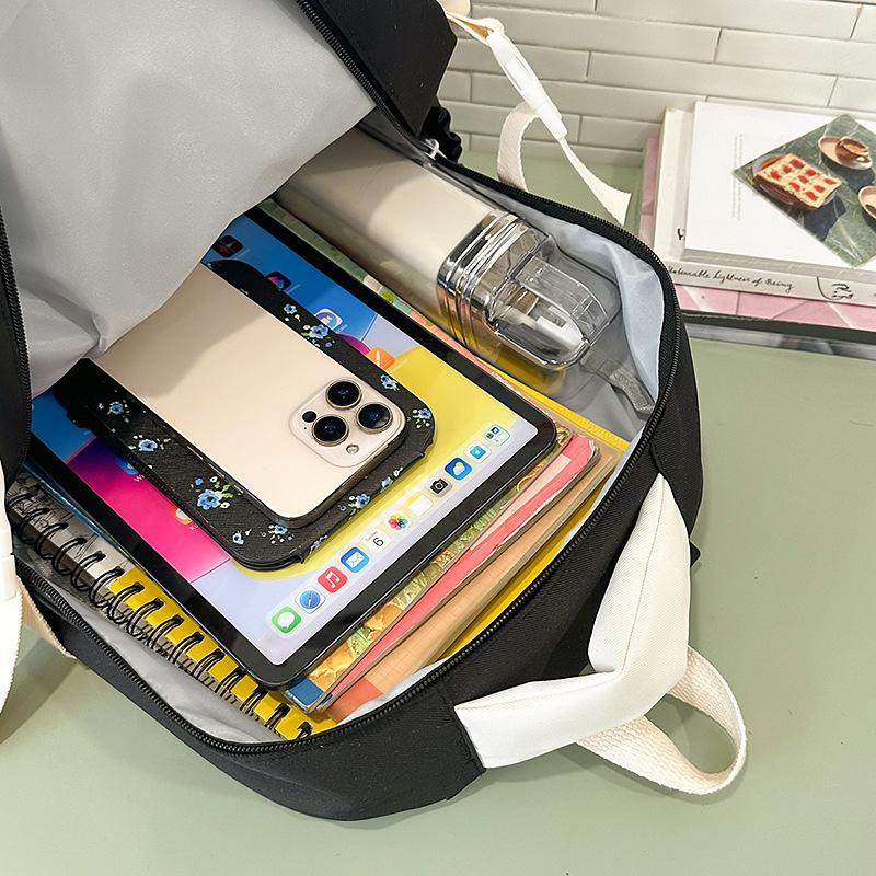 School bag high value fresh and sweet ins make-up bag handbag high school students large capacity