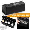 For Mazda Car Center Console Coin Box with Lid Dustproof Coin Dispenser Organizer Axela Speed 6 CX3 CX4 CX5 CX7 CX8 CX9 MS Demio Ghed5