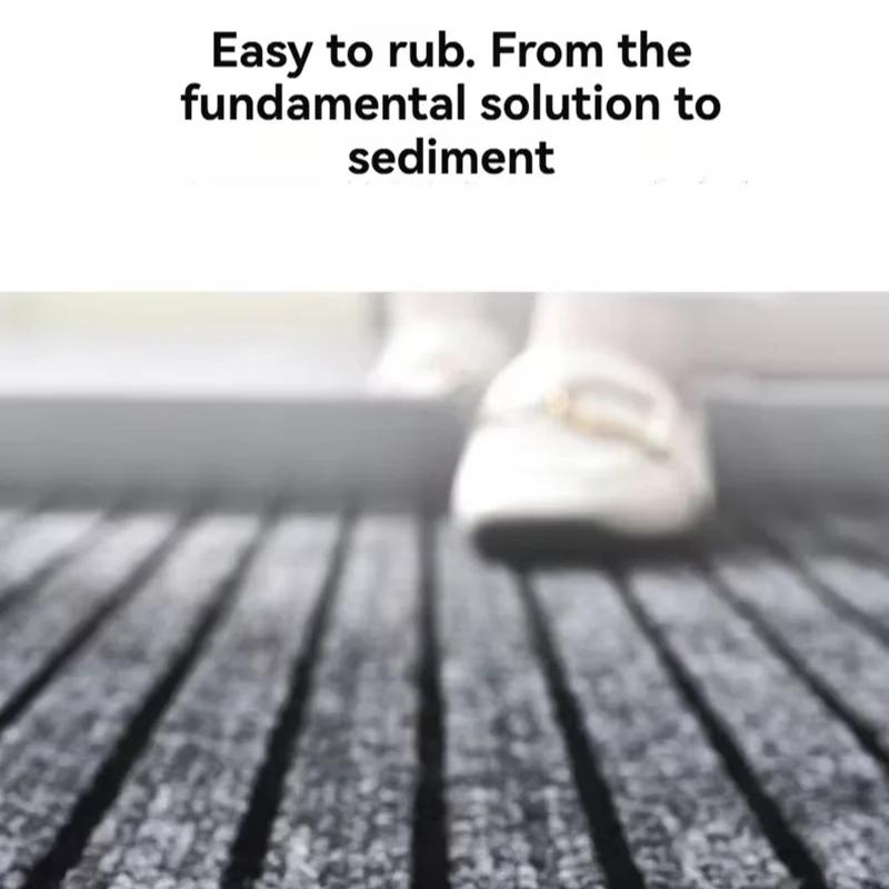 40x300cm Cut-to-Size Non-Slip Kitchen Mat Absorbent Waterproof Rug for Floor Durable Dirt Trapper Doormat for Entryway & Hallway