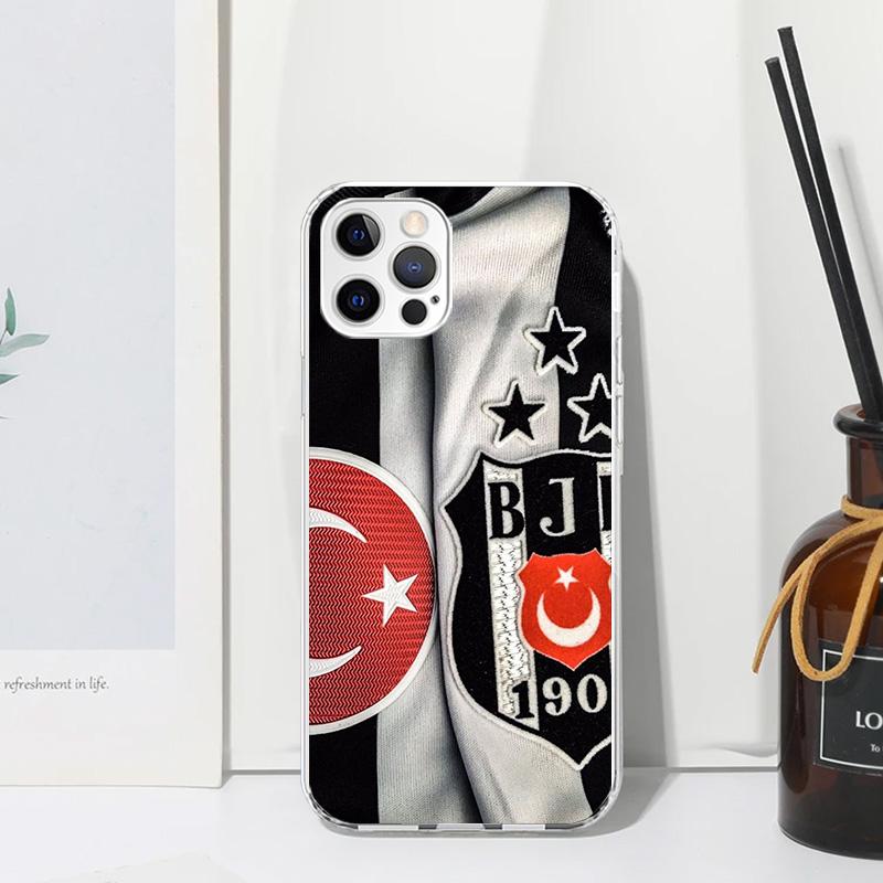 

B-Besiktas B-BJK Phone Case For Iphone 17 Air 16 15 Plus 16E 14 Pro Max 13 Mini 12 11 7 8 SE Fundas Soft Back Cover 17 Air 16 15 iPhone 15