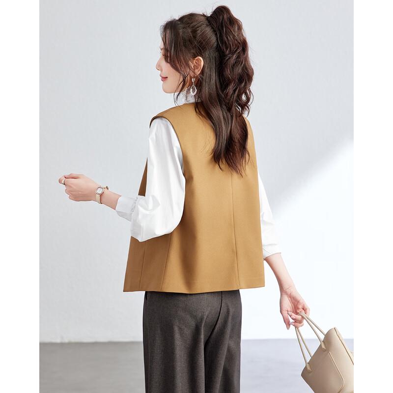 TERRE BLEUE Women's Short Suit Vest