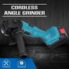 21V Cordless Angle Grinder 11000rpm Li Battery Electric Polishing Cutting Machine Power Tools For 18V Battery New