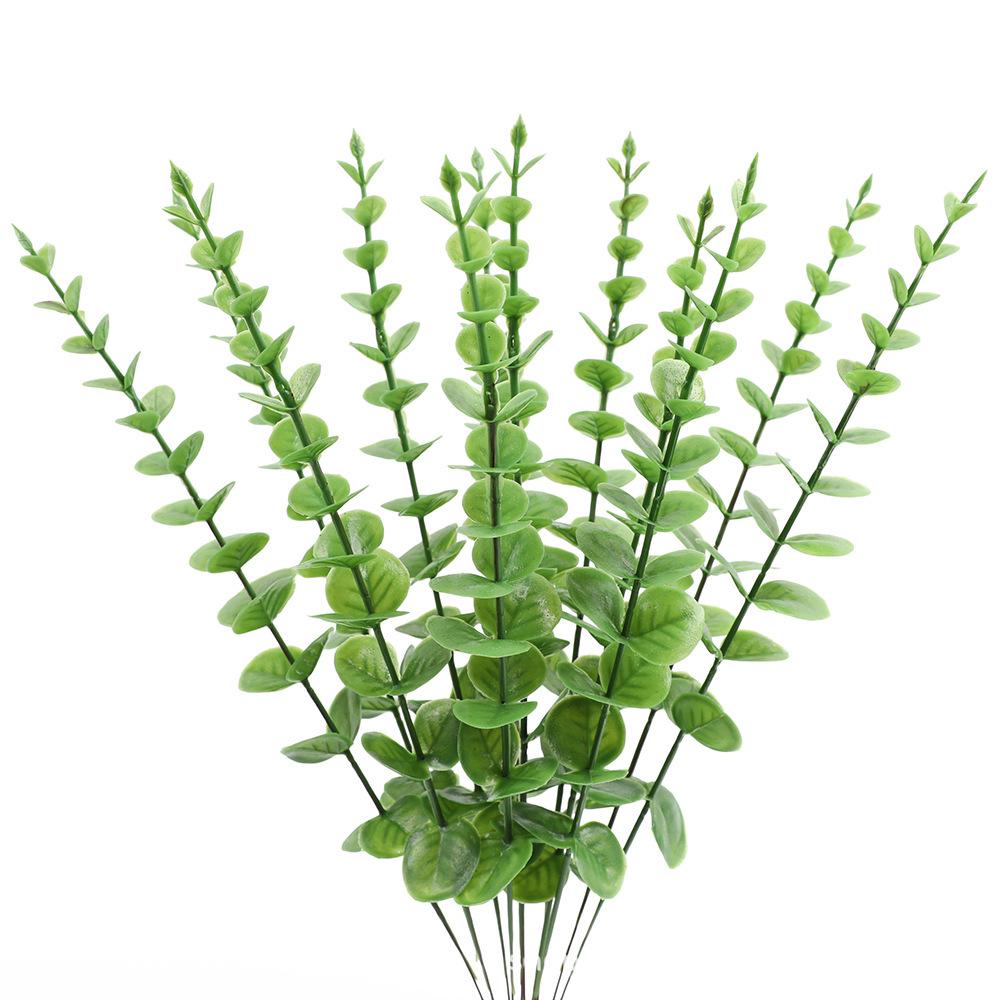 38cm Artificial Eucalyptus Leaves for Flower Arrangement and Home Decoration.