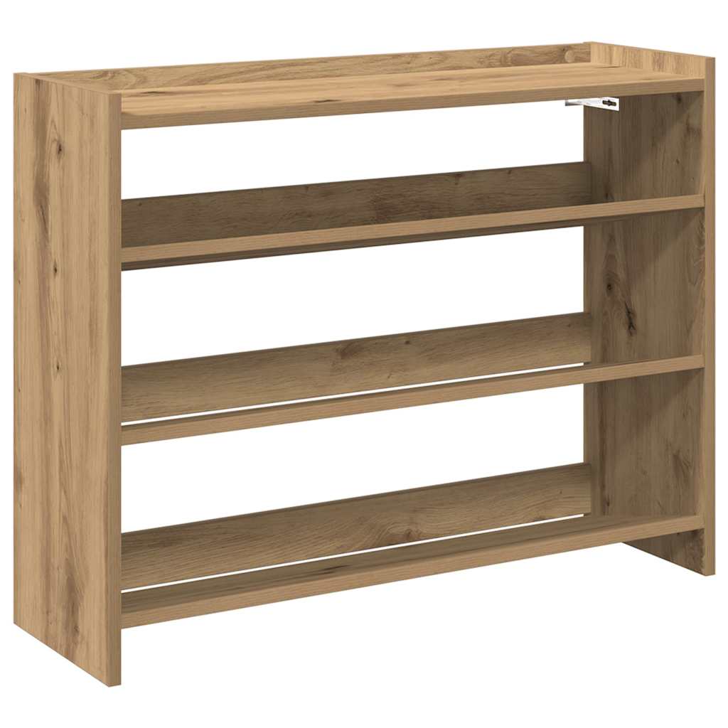 Shoe Rack Artisan Oak 80 x 25 x 62 cm Particleboard