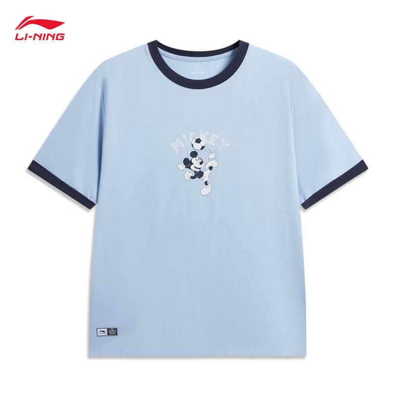 Li-Ning Women's Disney Mickey Loose-Fit Sports T-Shirt