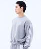 Mihag Ivy League Track Line Sweatshirt (Gray)