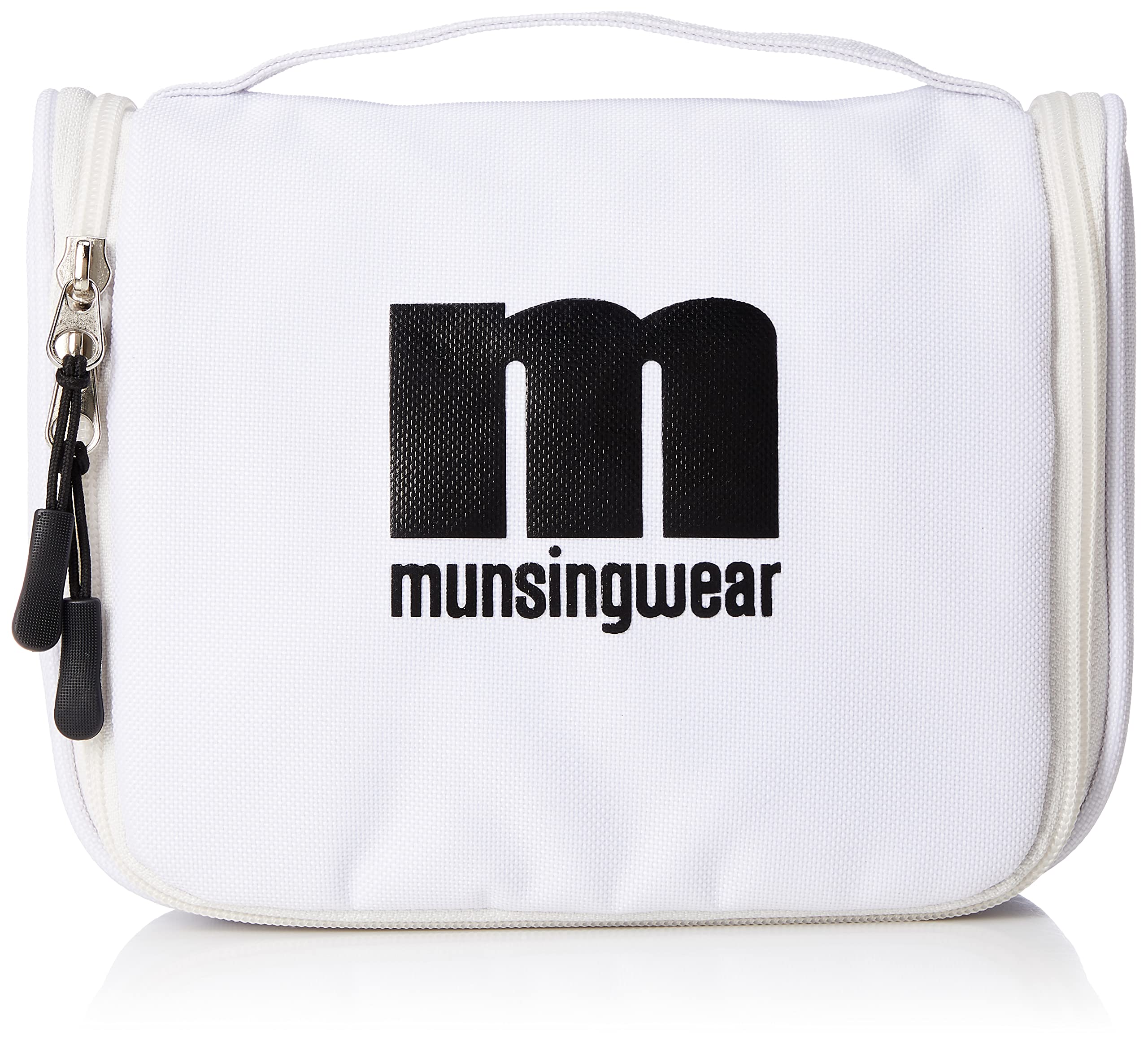 

Munsingwear Envoy Golf Pouch (Fall/Winter 2022 Model), Cart Hanging Pouch MQBUJA46 WH00 (White)