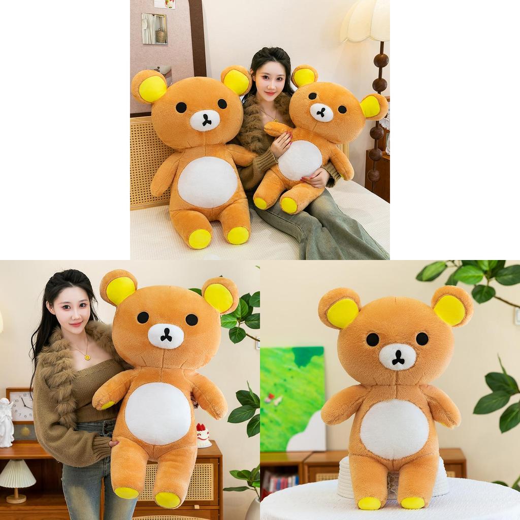 Rilakkuma Plush Toy With Foam Beads For Kids And Adults Gift