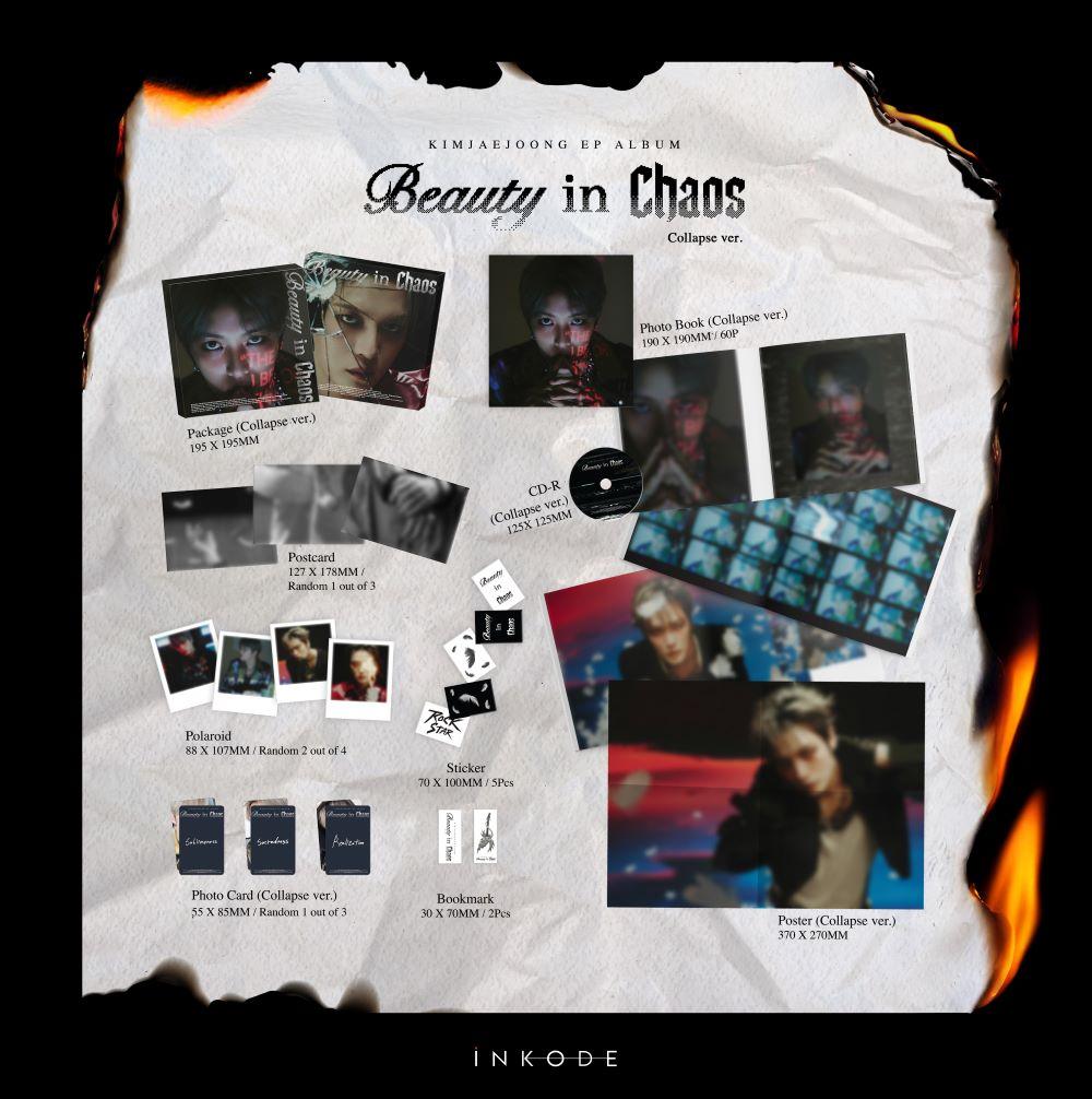 [Pre-order] KIM JAEJOONG - [Beauty in Chaos] Photobook Album (Online Benefit)