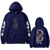 Anime Demon Slayer Serpent Hashira Iguro Obanai Hoodie Men Women Clothing Oversized Hoodies Man Vintage Hooded Tracksuit