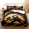 Indiana Jones Das Rad des Schicksals Stilvolles Bettwäsche-Set Bedruckte Bettbezug Laken Kissenbezug Weiche Steppdeckenbezug Voll Queen King Size