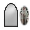 Glowing LED Mirror Decor Battery Operated Glowing Ghost Decor Halloween Wall Decor  Haunted Mansion