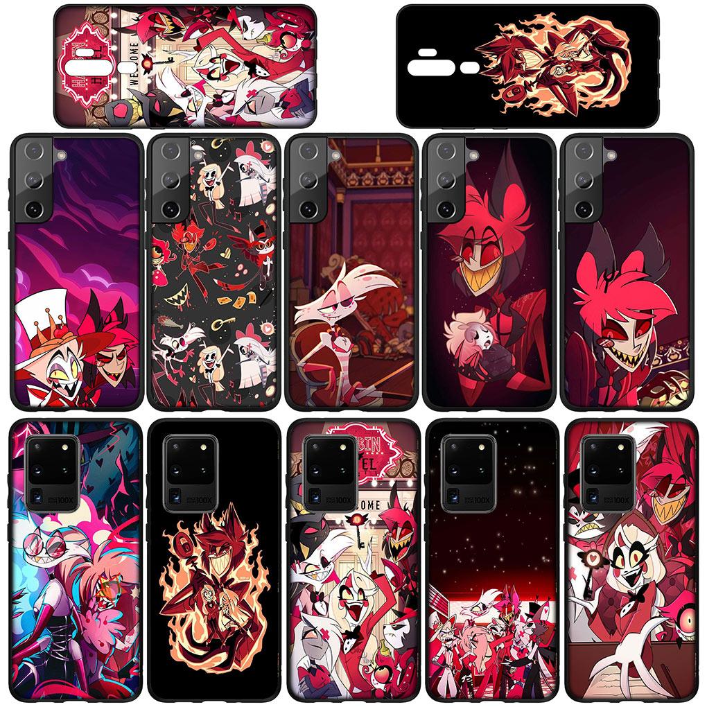 Angel Dust H-Hazbin Hotel Charlie für OPPO A17 A15 A16 A17K A16K A53 A54 A57 A78 A79 A58 A38 A98 A94 A92 A72 A52 A96 A74 Hülle